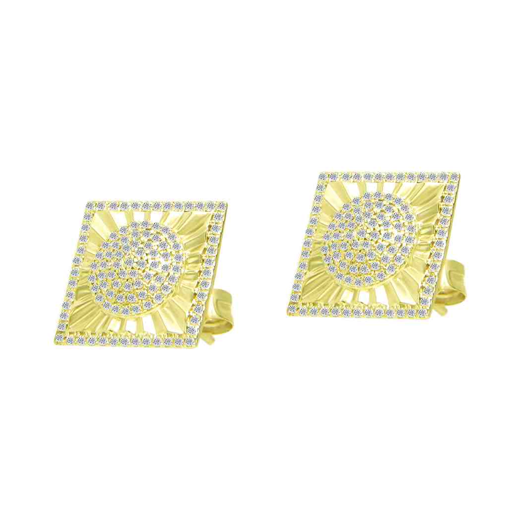 Squre Stud Earring ER23102A